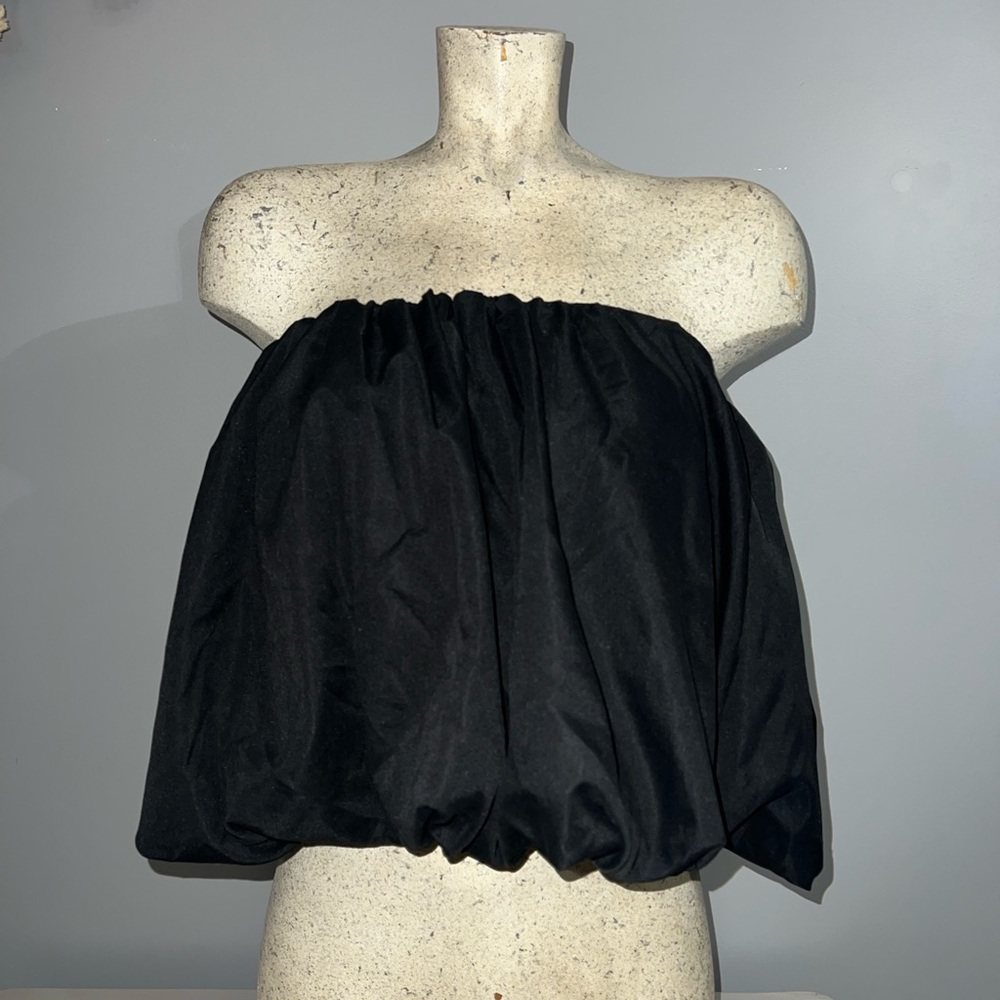 NWOT Black bubble top/skirt small medium - Picture 4 of 6